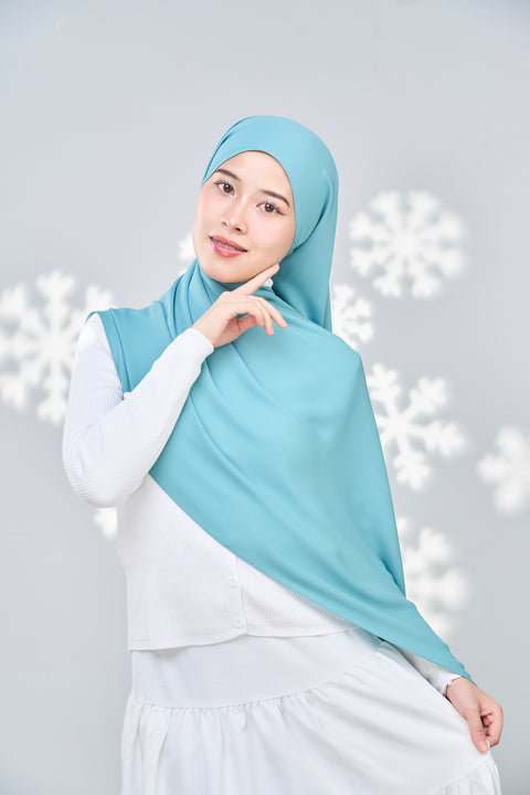 Hayaa Chiffon Hijab - Water Glitter
