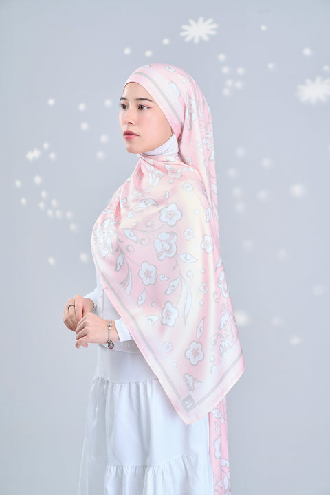 Enchanteur Satin Hijab - Wish