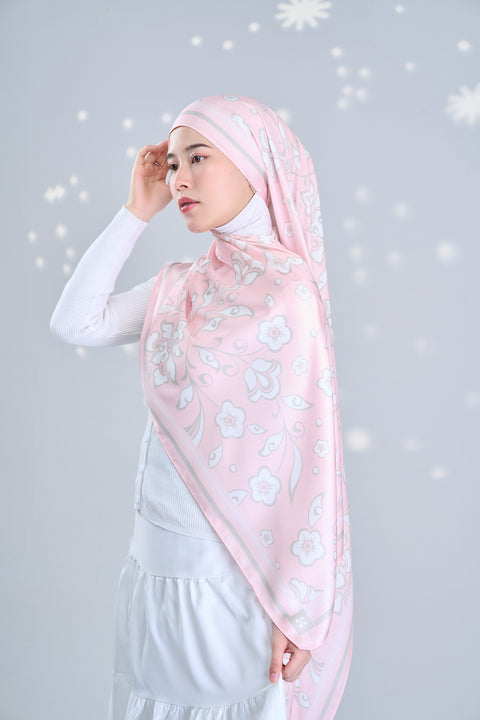 Enchanteur Satin Hijab - Wish