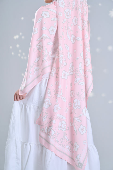 Enchanteur Satin Hijab - Wish