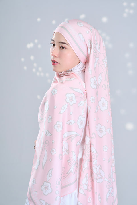 Enchanteur Satin Hijab - Wish