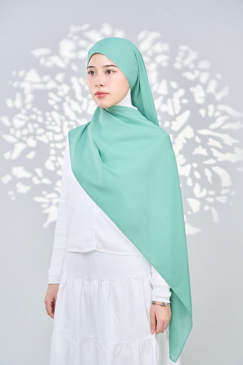 Aaliya Crinckle Hijab - Bristol Green