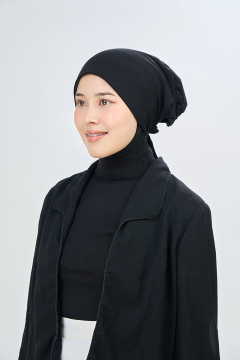 Velvet Innerscarf - Pitch Black