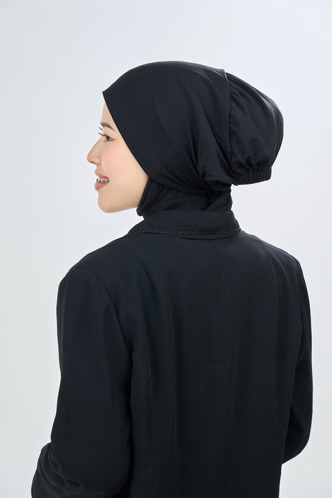 Velvet Innerscarf - Pitch Black