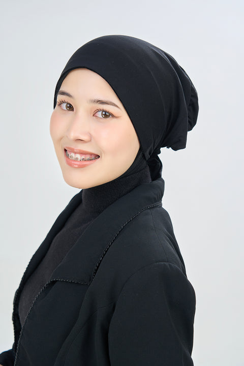 Velvet Innerscarf - Pitch Black