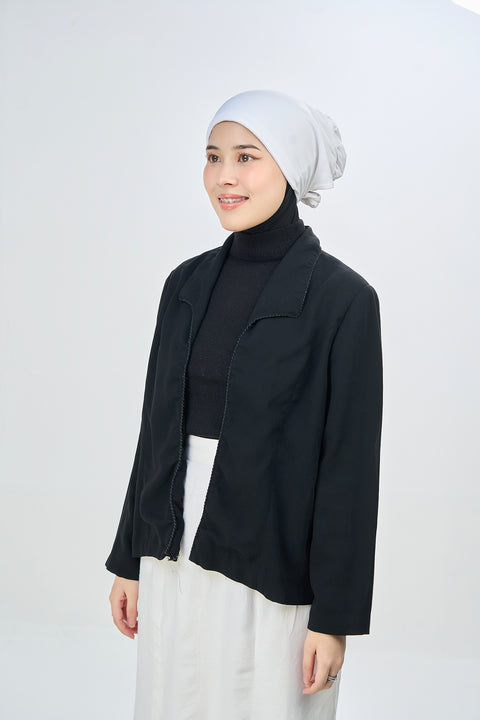 Velvet Innerscarf - Snowy White