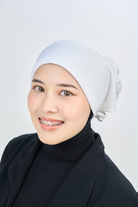 Velvet Innerscarf - Snowy White