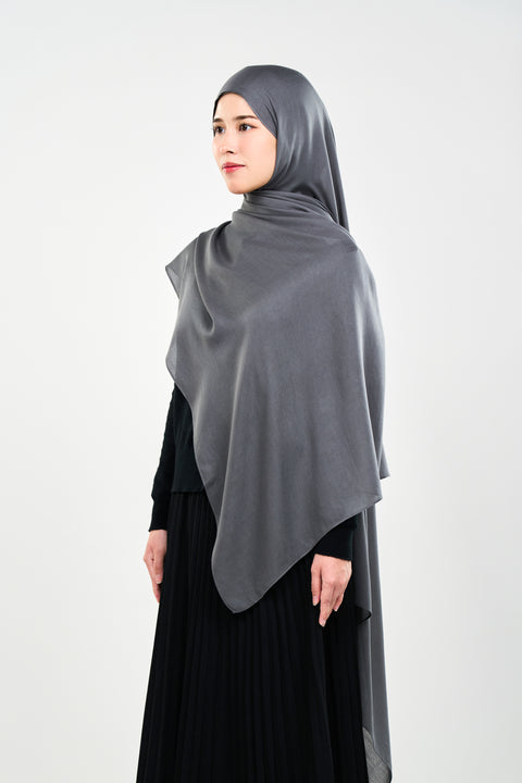 Ayra Everyday Cotton Hijab - Fedora