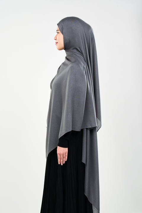 Ayra Everyday Cotton Hijab - Fedora