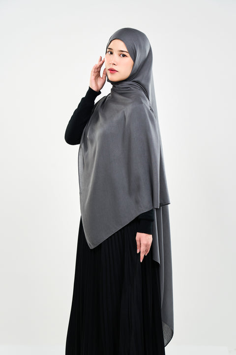 Ayra Everyday Cotton Hijab - Fedora
