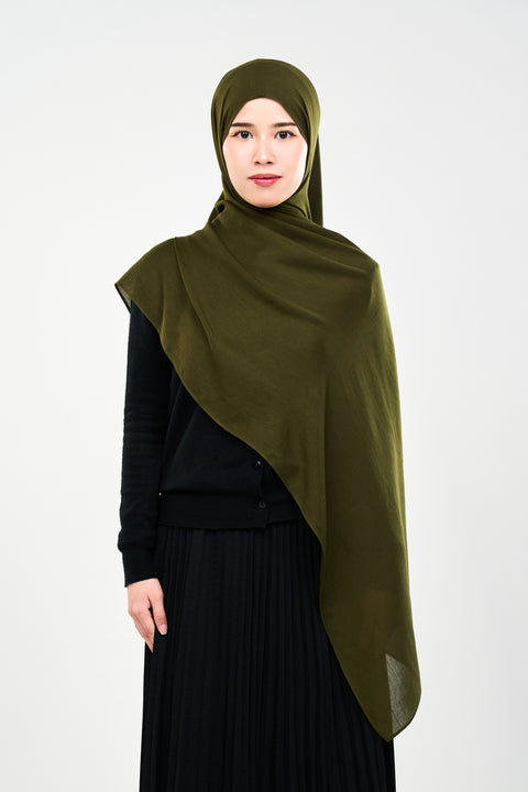 Ayra Everyday Cotton Hijab - Roanoke Taupe
