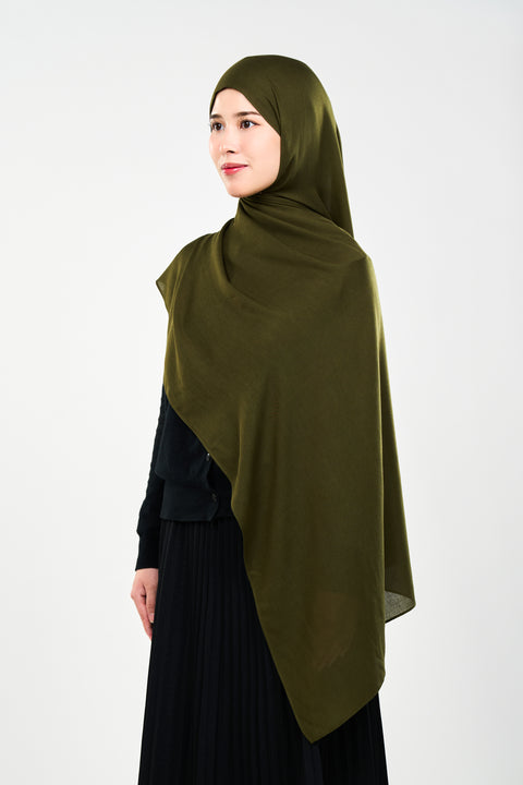 Ayra Everyday Cotton Hijab - Roanoke Taupe