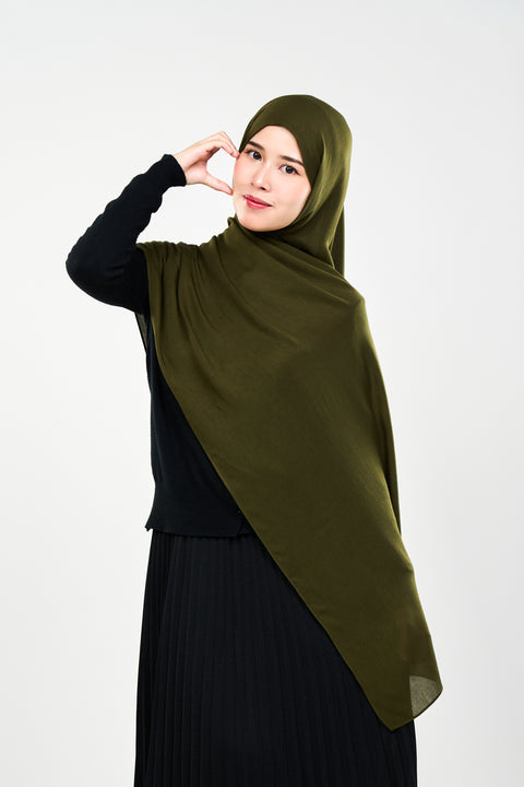 Ayra Everyday Cotton Hijab - Roanoke Taupe