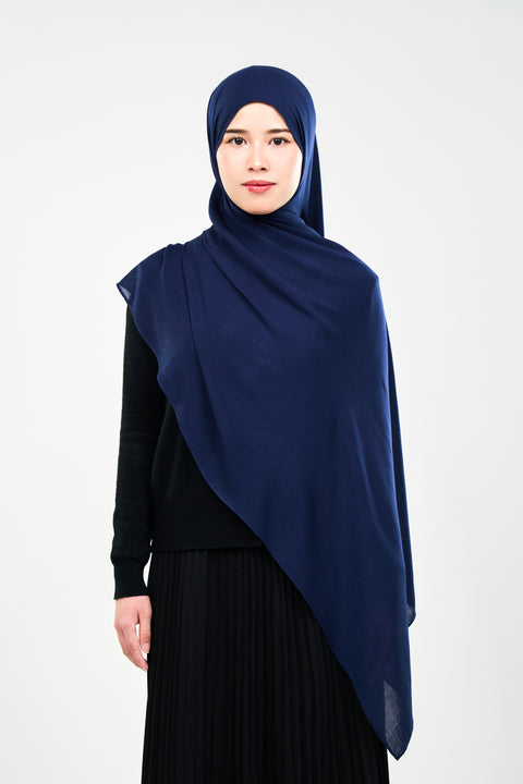 Ayra Everyday Cotton Hijab - Infinite Night