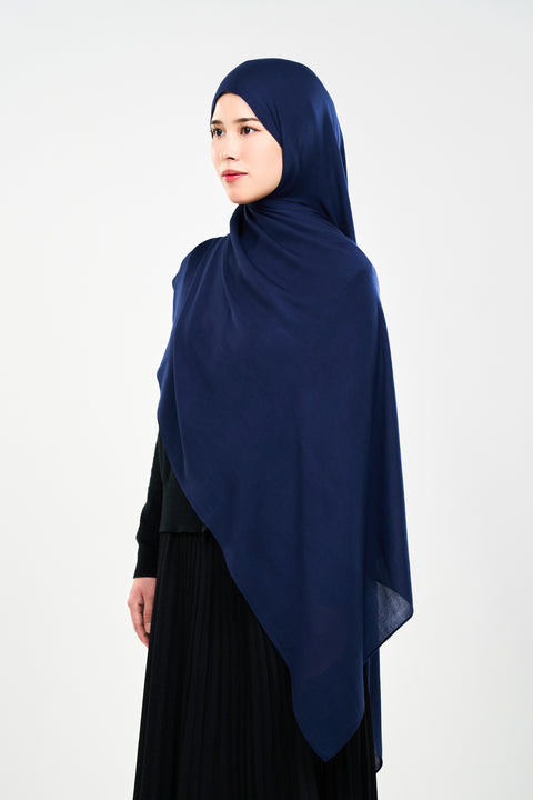 Ayra Everyday Cotton Hijab - Infinite Night