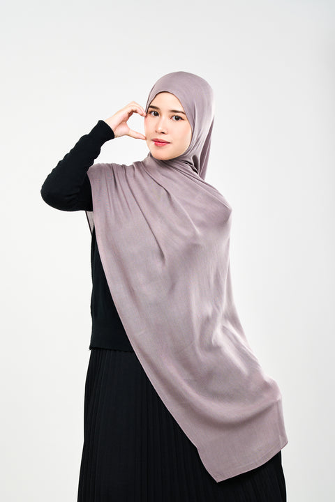 Ayra Everyday Cotton Hijab - Moonscape