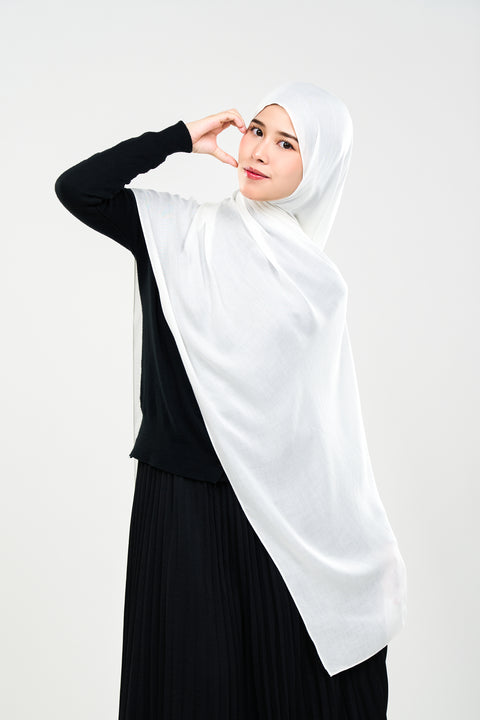 Ayra Everyday Cotton Hijab - Iceberg
