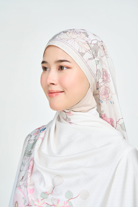 Nuhaa Satin Hijab - Van De Cane