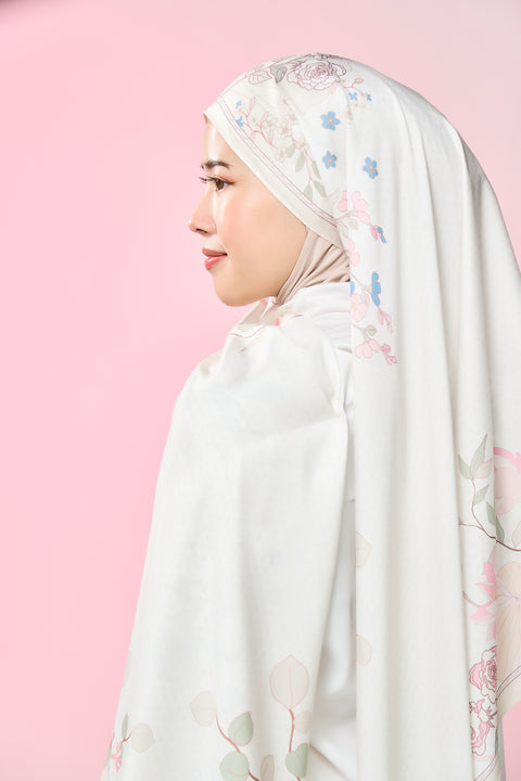 Nuhaa Satin Hijab - Pogo Sands