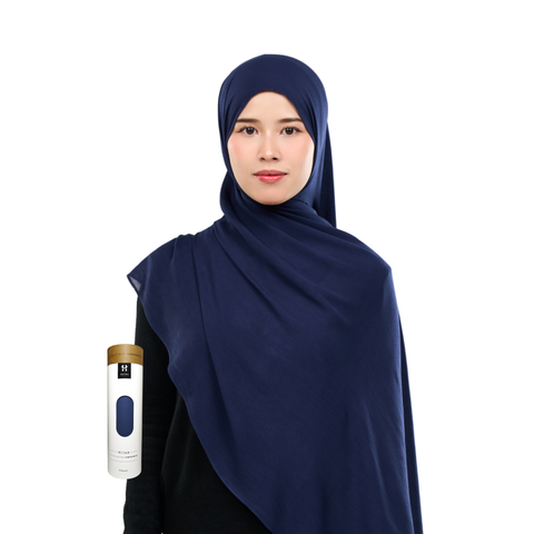 Ayra Everyday Cotton Hijab - Infinite Night