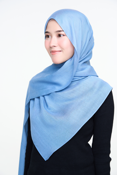 Ayra Everyday Cotton Hijab - Ashton skies