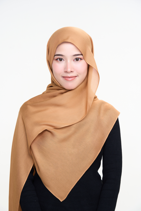 Ayra Everyday Cotton Hijab - Chalet