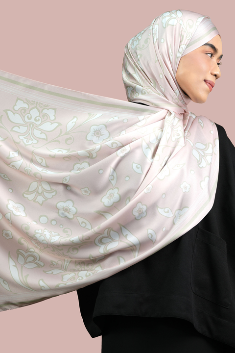 Enchanteur Satin Hijab - Wish