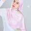 Echanteur Satin Hijab - Rosa [Upgraded Colour]