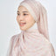 PREMIUM Hajira Scarf: YUSRAA in Pale Blush