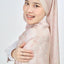 PREMIUM Hajira Scarf: YUSRAA in Pale Blush