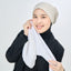 Velvet Hug Underscarf - Snowy White