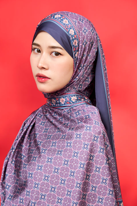 Alhambra - Plum Mosaic