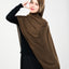 Ayra Everyday Cotton Hijab - Burnt Coffee [NEW COLOR]