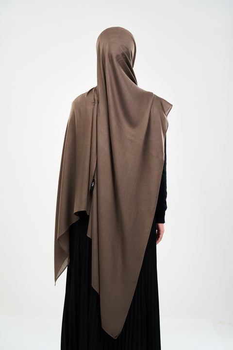 Ayra Everyday Cotton Hijab - Caribou [NEW COLOR]