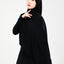 Ayra Everyday Cotton Hijab - Chaos Black
