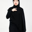 Ayra Everyday Cotton Hijab - Chaos Black