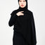 Ayra Everyday Cotton Hijab - Chaos Black [NEW COLOR]