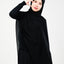 Ayra Everyday Cotton Hijab - Chaos Black