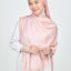 Yumna Satin Hijab - Raffia Cream