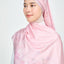 Nuhaa Satin Hijab - Pink Dust