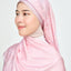 Nuhaa Satin Hijab - Pink Dust