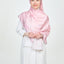 Nuhaa Satin Hijab - Pink Dust