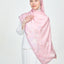 Nuhaa Satin Hijab - Pink Dust