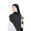 Aaliya Crinkle Hijab - Jet Black