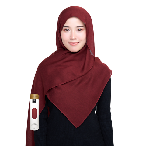 Ayra Everyday Cotton Hijab - Monarch