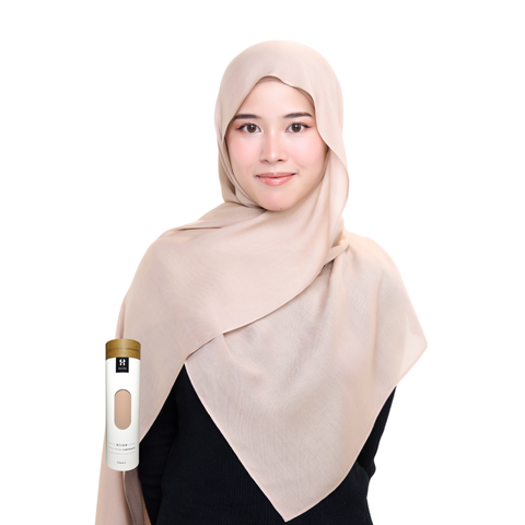 Ayra Everyday Cotton Hijab - Chimera Brown
