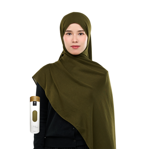 Ayra Everyday Cotton Hijab - Roanoke Taupe