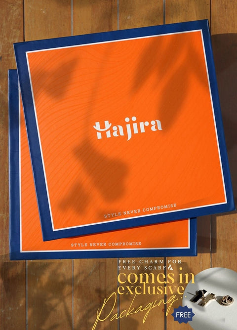 PREMIUM Hajira Scarf: YUSRAA in Meditative