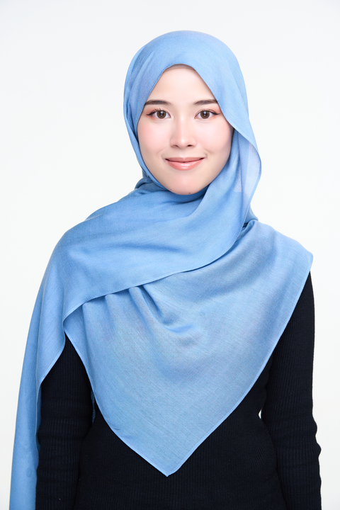 Ayra Everyday Cotton Hijab - Ashton skies