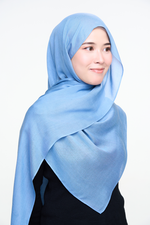 Ayra Everyday Cotton Hijab - Ashton skies